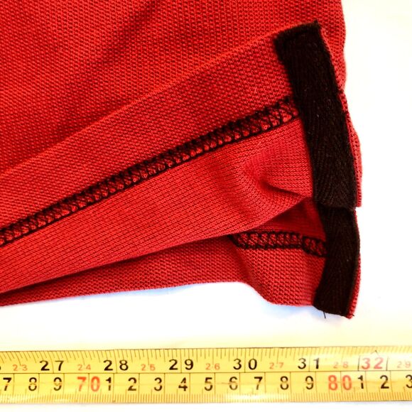 Texaco Gas Polo Shirt Red 3/4 Sl Cotton 6XL Uniform Group Mechanics Oil - Picture 8 of 12